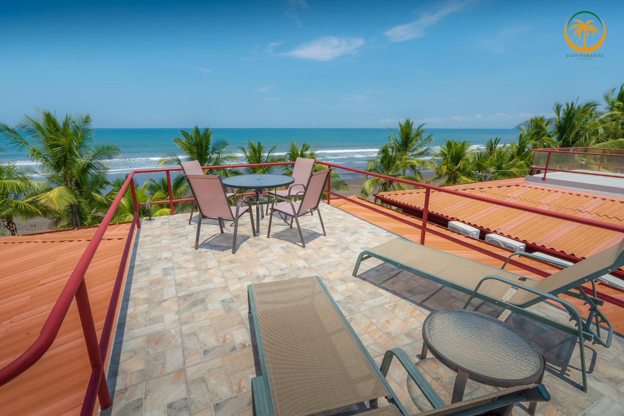 Condo Ocean Front With Rooftop In Bahia Azul, Jaco Beach Exteriör bild